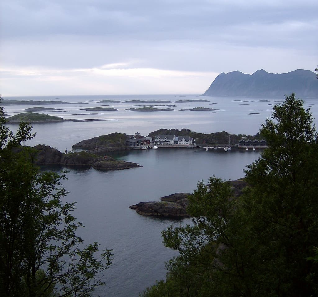View of Hamn i Senja, Norway