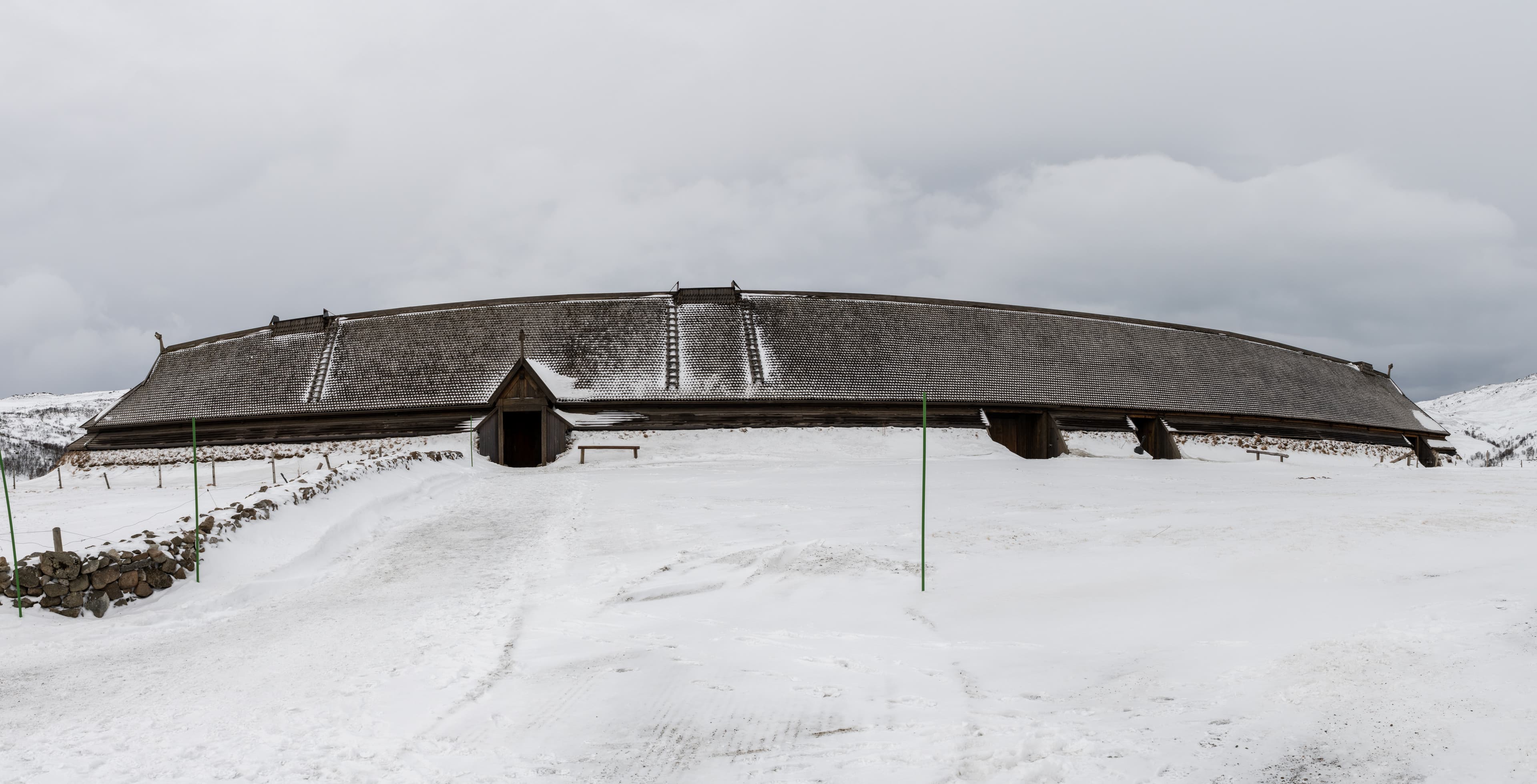 Christoph Strässler · CC BY-SA 2.0 Borg Lofotr Vikingmuseum, Lofoten, Norway